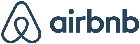 Airbnb logo. Cape Cod property management services by iTrip include listing properties on Airbnb.