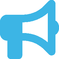 Bullhorn icon representing the marketing resources you'll access with Cape Cod property management services